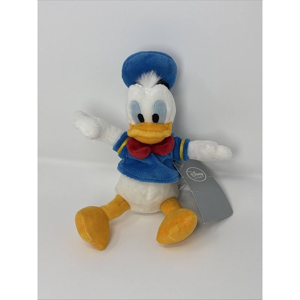 Walt Disney Store Iconic Donald Duck Plush Stuffed Animal/ Toy 9" NWT